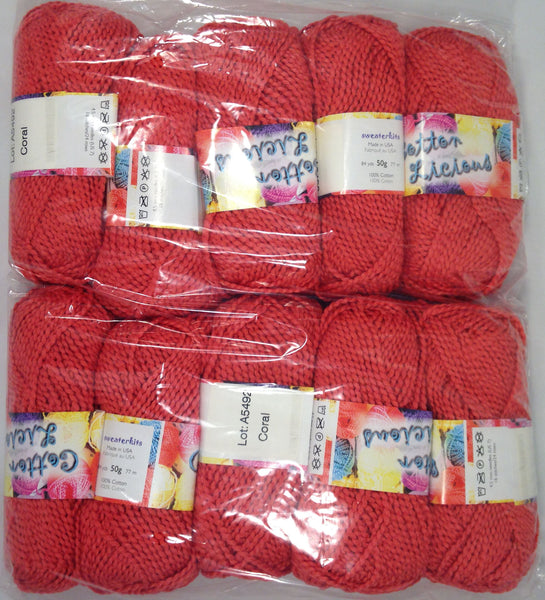 CottonLicious Coral 10 Ball Pack